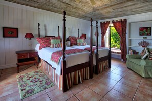 4 bedrooms, in-room safe, iron/ironing board, free WiFi