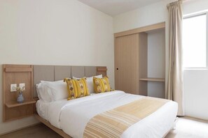 1 makuuhuone, silitysrauta/-lauta, ilmainen Wi-Fi, vuodevaatteet