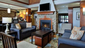 TV, DVD player, offices