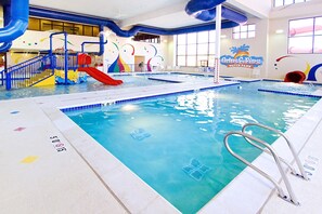 Indoor pool - Free Breakfast Buffet. Pool, Hot Tub & Waterslide. Perfect Family Vacation! (West Valley City)