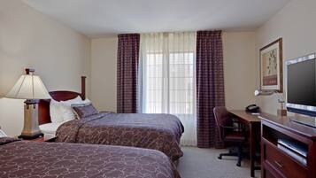 2 bedrooms, in-room safe, iron/ironing board, free WiFi