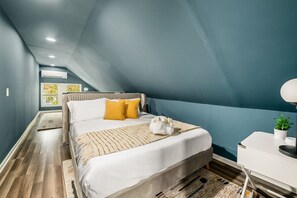 3 soveværelser, skrivebord, strygejern/strygebræt, gratis Wi-Fi