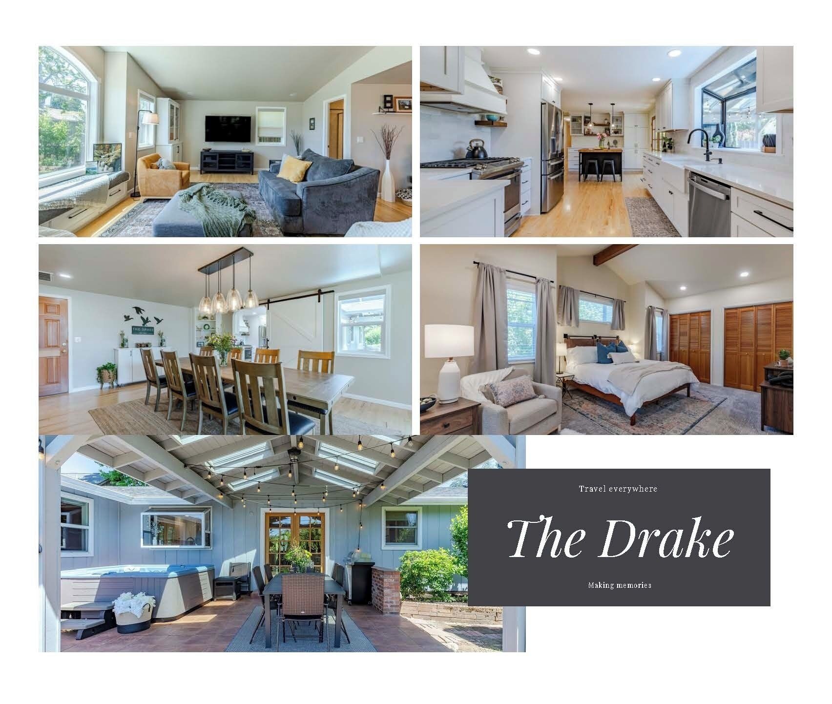 Centrally located in the heart of Eugene1 story, 5 beds/3 baths, hot tub & patio