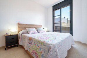 2 dormitorios, wifi gratis, ropa de cama y accesible en silla de ruedas