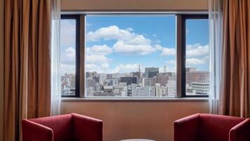 Uitzicht vanuit de kamer