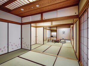 傳統客房, 吸煙房 (Japanese Suite) | 羽絨被、客房內保險箱、書桌、遮光布/窗簾