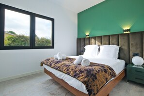 1 habitación y ropa de cama 