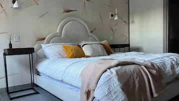 2 chambres, fer et planche à repasser, Wi-Fi, draps fournis