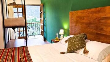 Deluxe Double Room, Garden View | Premium bedding, iron/ironing board, free WiFi, bed sheets