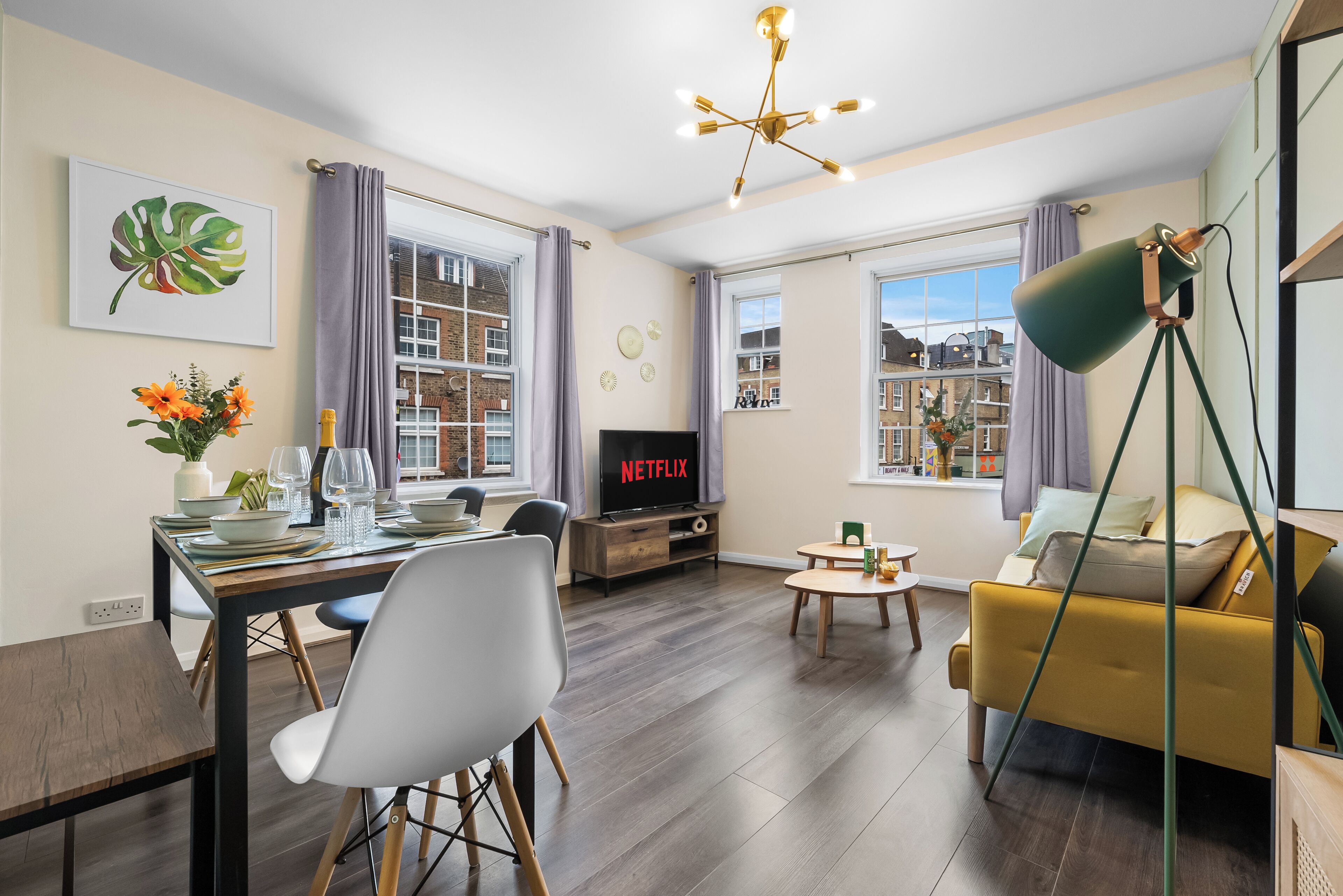 Área de sala de estar