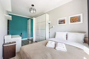 1 bedroom, iron/ironing board, WiFi, bed sheets - Park Praski Comfy Apartment (Warszawa)