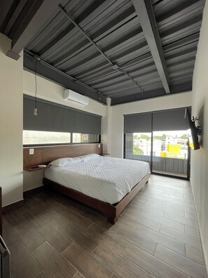 Appartement Confort, vue ville | Vue de la chambre