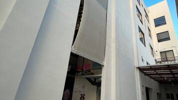 Voorkant van accommodatie