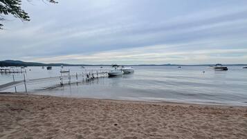 Sun loungers, beach towels