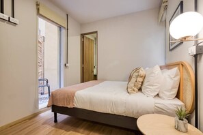 2 sovrum, strykjärn/strykbräda, resesäng och wi-fi