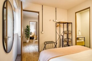 2 quartos, berço de viagem, Wi-Fi, roupa de cama