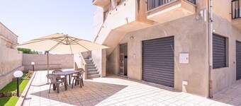 Apartamento 'Brezza Marina Marzamemi' con balcón, Wi-Fi y aire acondicionado