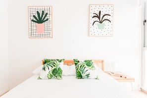2 habitaciones, tabla de planchar con plancha y wifi 