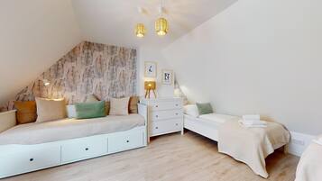 2 slaapkamers, wifi, beddengoed