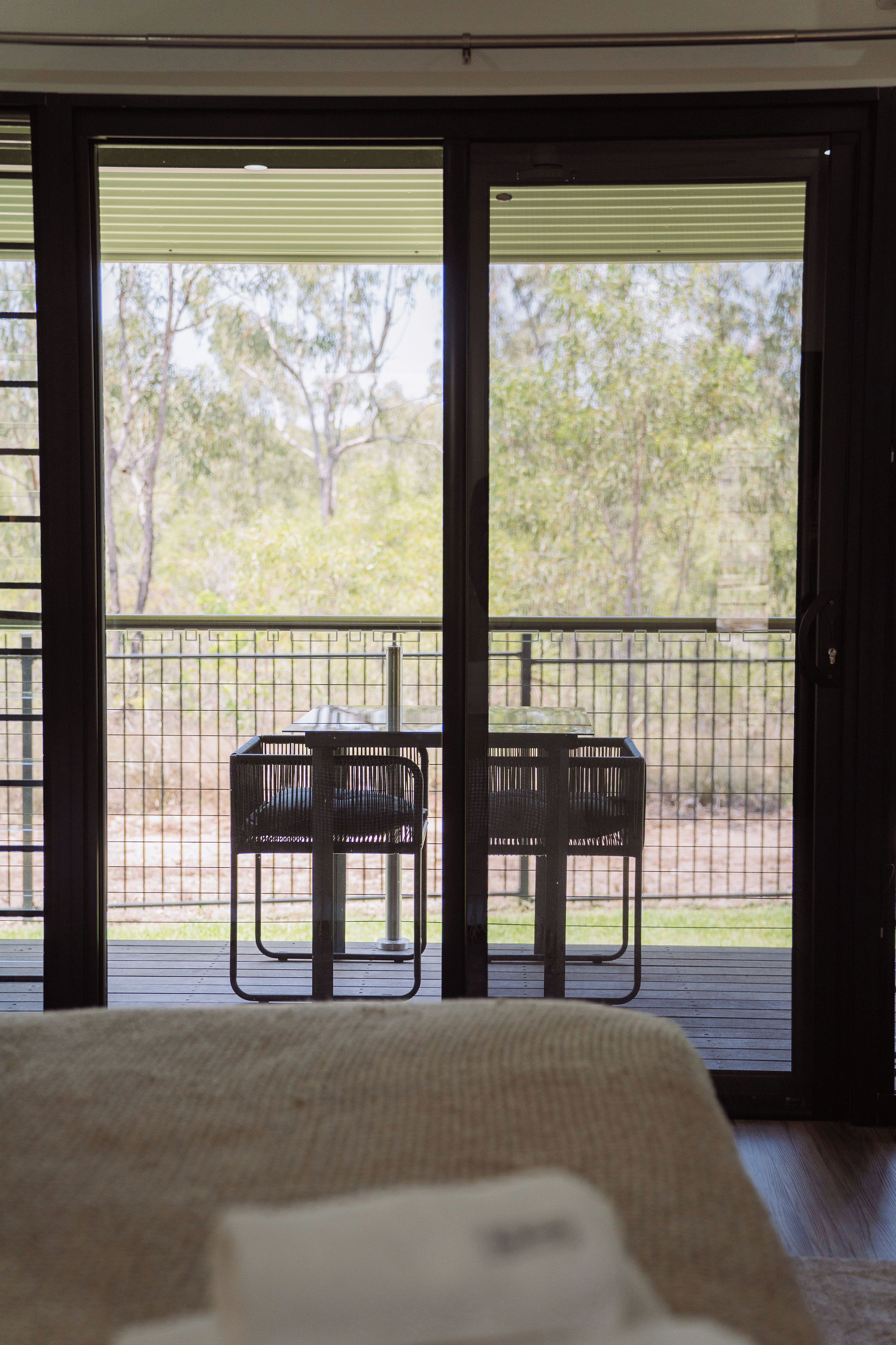 Individually decorated, individually furnished, desk, laptop workspace