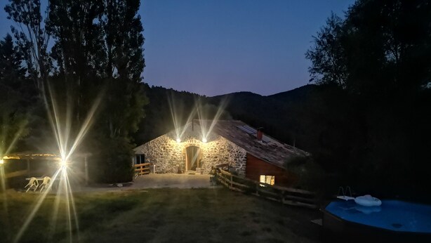 Terrace/patio - La Rena Quietness and serenity at 70 km from Nice (La Penne)
