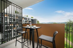 Luxury Apartment, Balcony, Golf View | Balcony - Laguna Skypark B2512 (Choeng Thale)