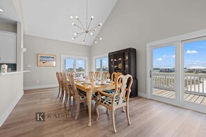 Dining - Modern Beach Front Home with Private Boardwalk | Alta Marea by Kaiser (Gulf Shores)