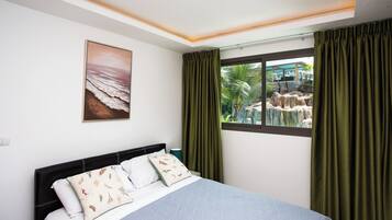 Family Apartment, Pool View | 1 bedroom, soundproofing, free WiFi, bed sheets