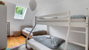 2 chambres, Wi-Fi gratuit, draps fournis