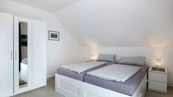 2 Schlafzimmer, kostenloses WLAN, Bettwäsche