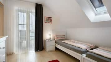 2 habitaciones, wifi gratis y ropa de cama