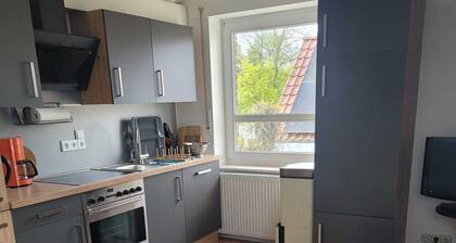 Ferienwohnung 'Kiepe im Münsterland' mit Garten und WLAN
