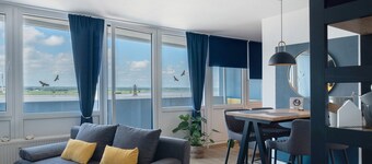 Apartment 'Clara' with Sea View, Balcony and Wi-Fi
