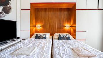 Wifi gratis y ropa de cama