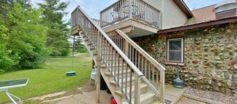 Rock Garden Wisconsin Concrete Park | 3 Beds, comfortable and clean