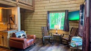 Unclassified image, 5 of 28, button - Riverfront, Authentic, Luxury Log Cabin-Bison (Wasilla)