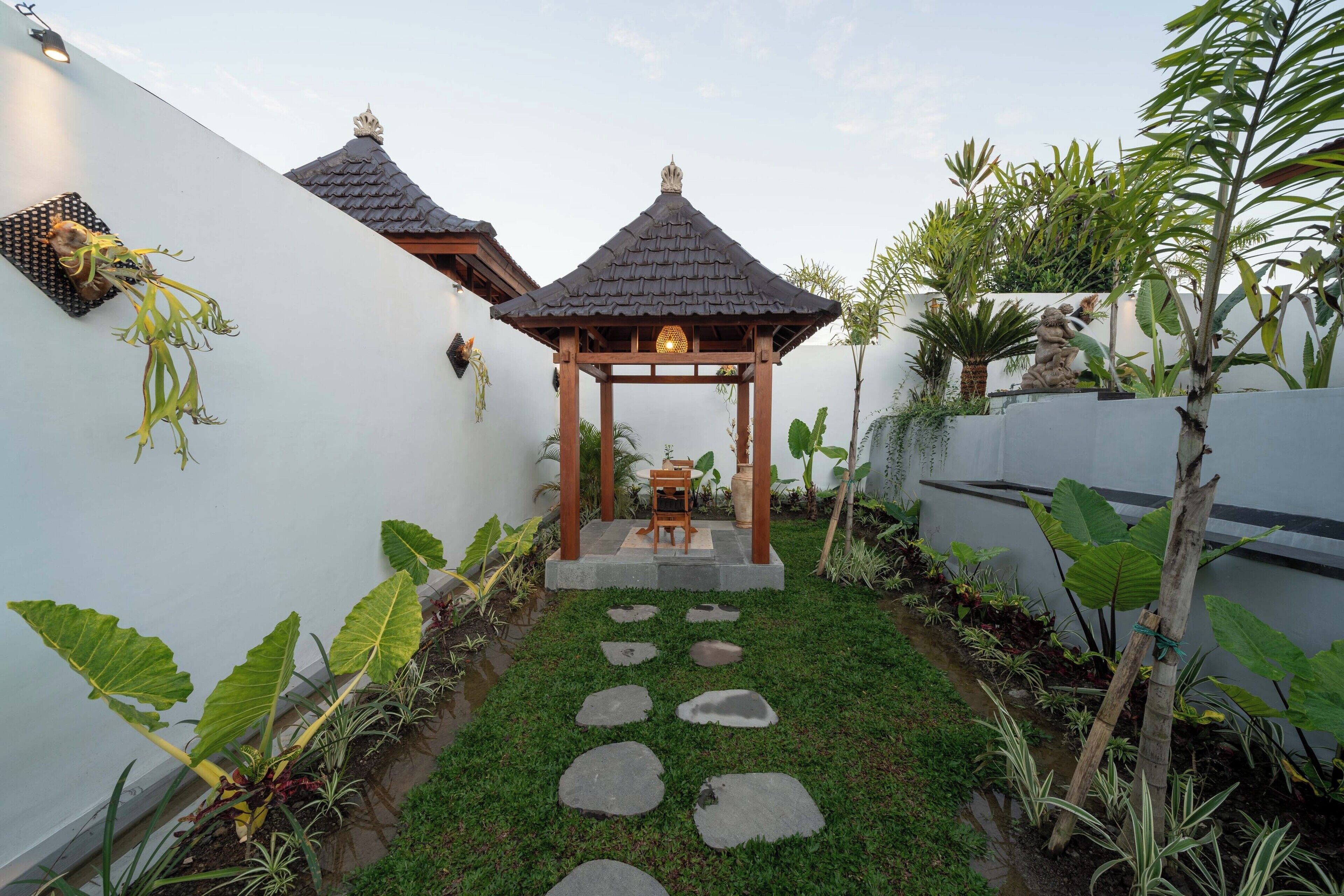 Pemandangan taman