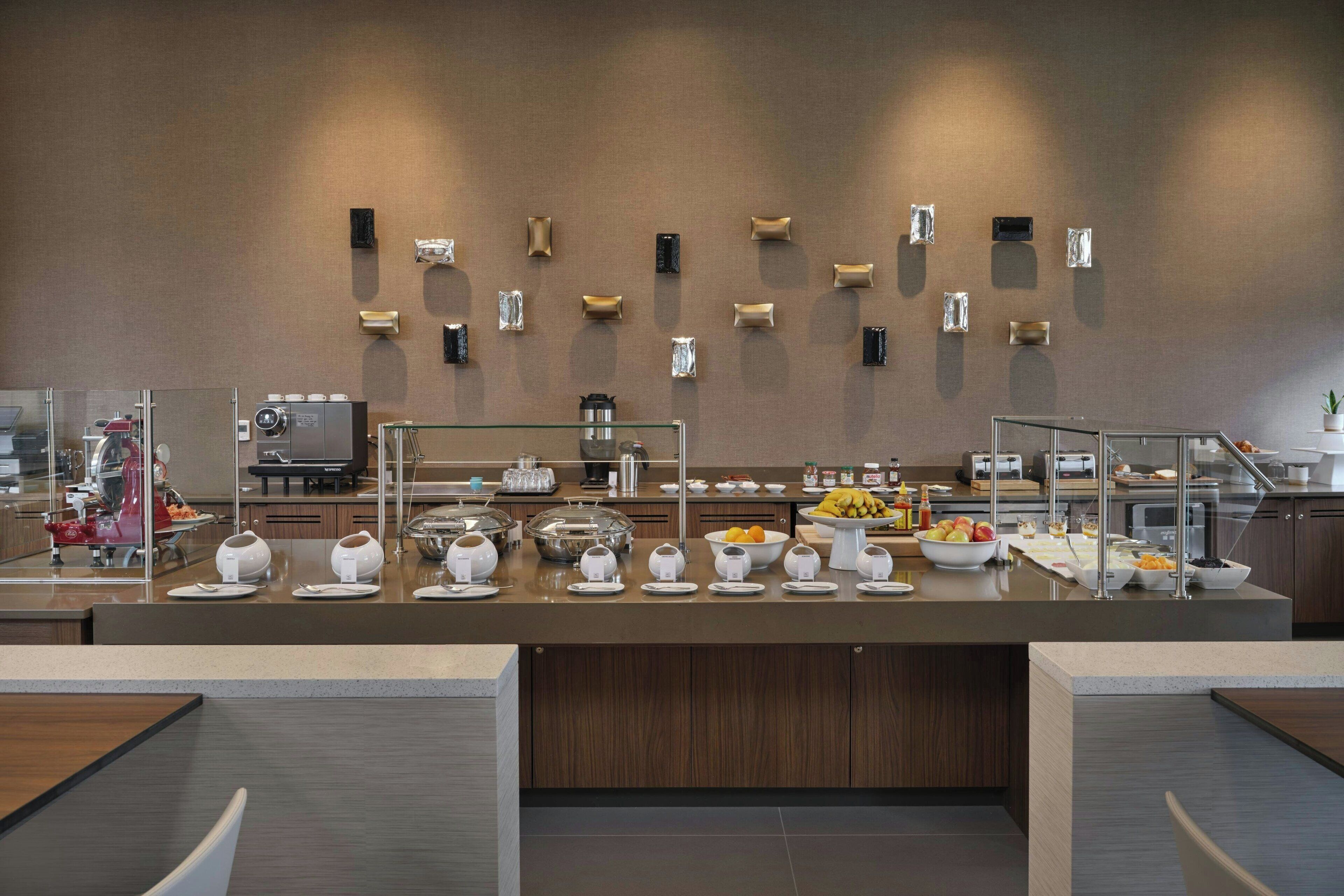 Daily buffet breakfast (USD 21.95 per person)