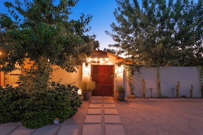 Façade de l’hébergement