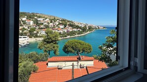 Appartement, balcon, vue mer