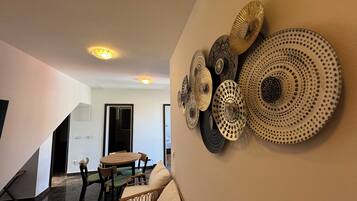Apartment, Balcony, Sea View | Living area | Flat-screen TV