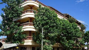Facciata della struttura