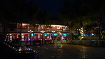 Front of property - evening/night