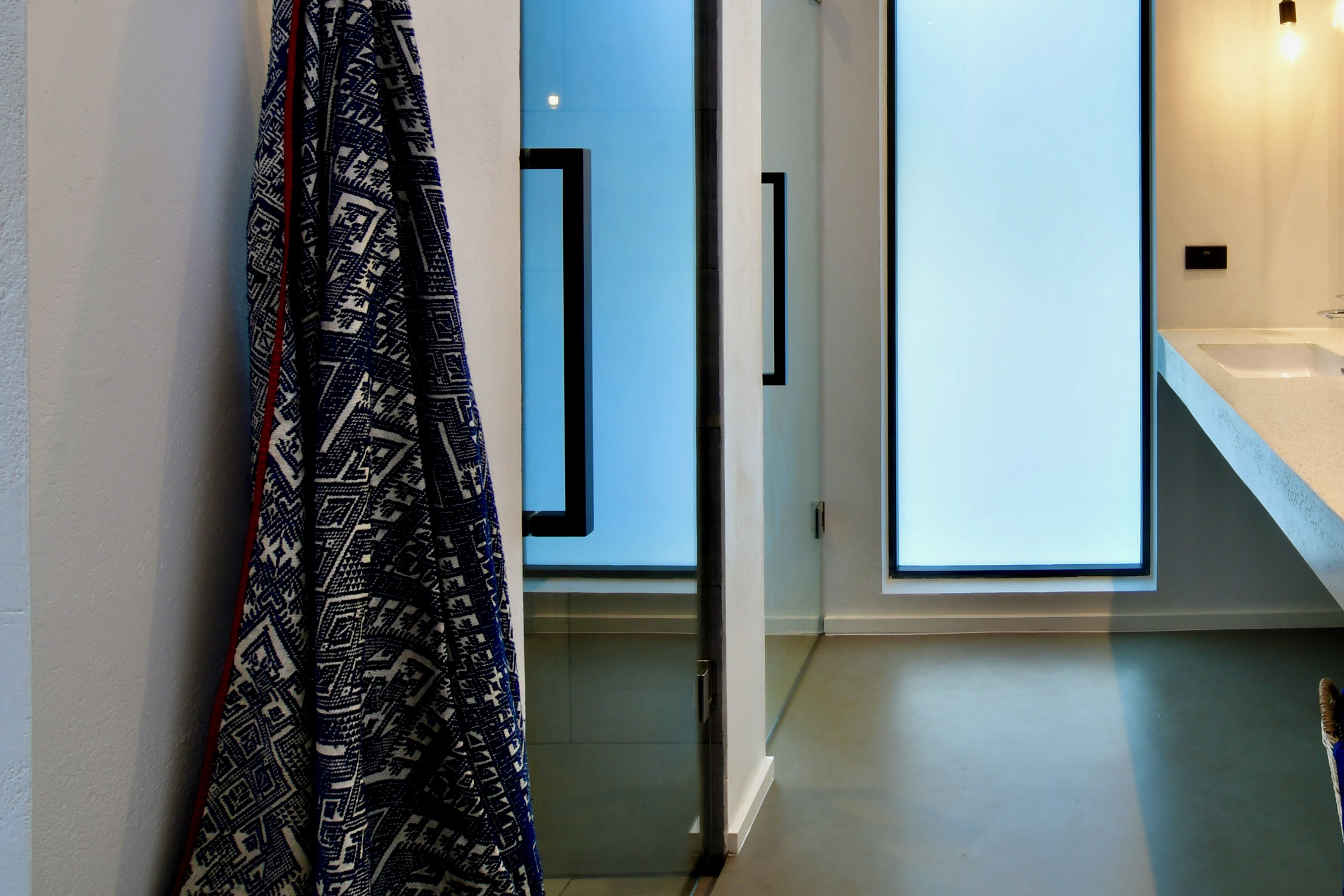 Comfort-Doppelzimmer, Gartenblick | Badezimmer | Dusche, Regendusche, Designer-Toilettenartikel, Haartrockner