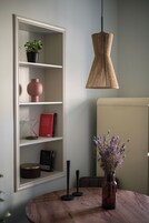 Superior Apartment, 1 Bedroom | Living area | 40-inch flat-screen TV with digital channels