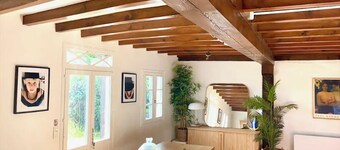  Magnifique maison de vacances dans la forêt - Piscine - 10 min plage 