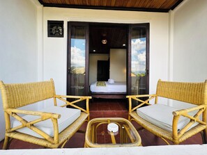 Kamar Double Superior, patio | Teras/patio