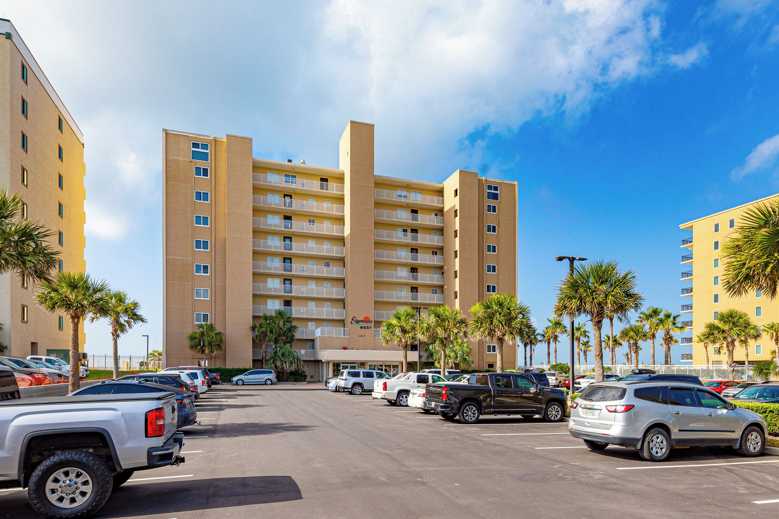 Overnatningsstedets facade