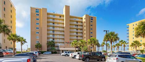 Overnatningsstedets facade