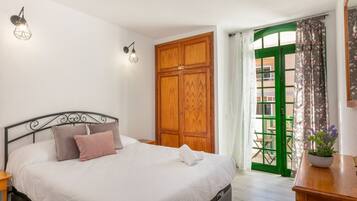 2 habitaciones y ropa de cama